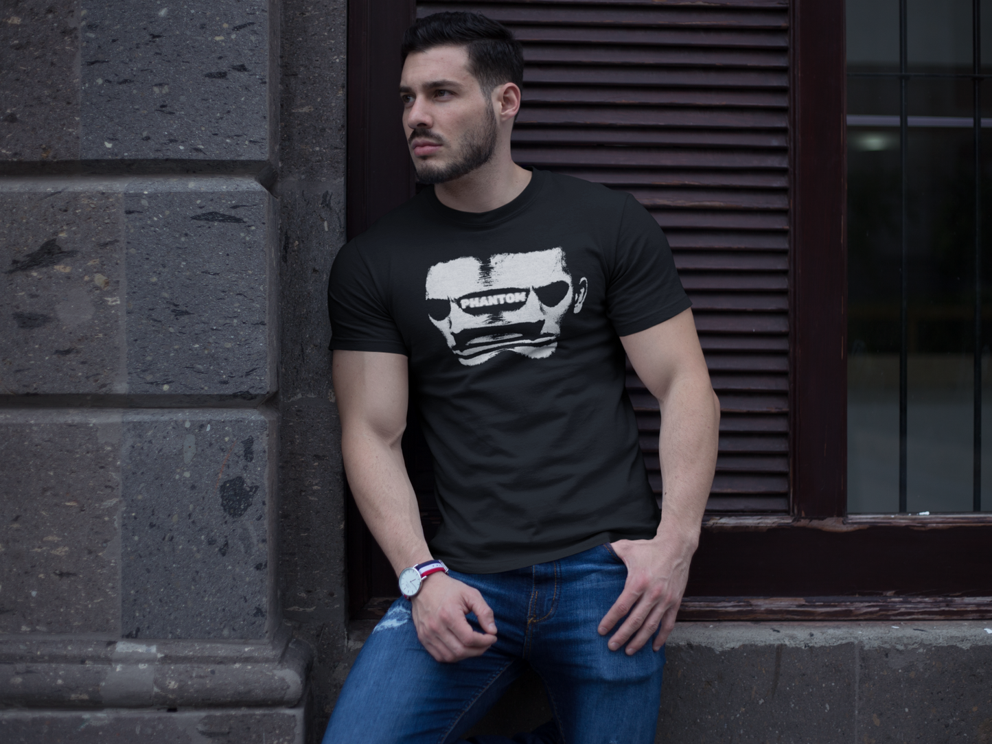 Phantom double face t-shirt